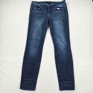 Judy Blue Mid Rise Stretch Casual Denim Skinny Fit Jeans‎ Women's Size 13/31